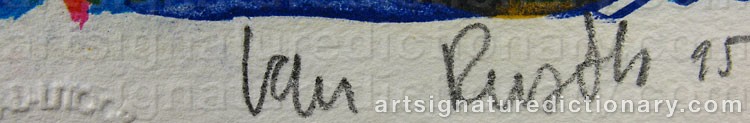 Signature by Ian RUSTH