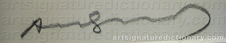 Signature by Andy WARHOL