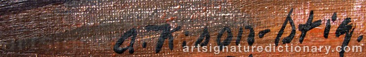 Signature by Anders ‘Ante’ KARLSSON-STIG