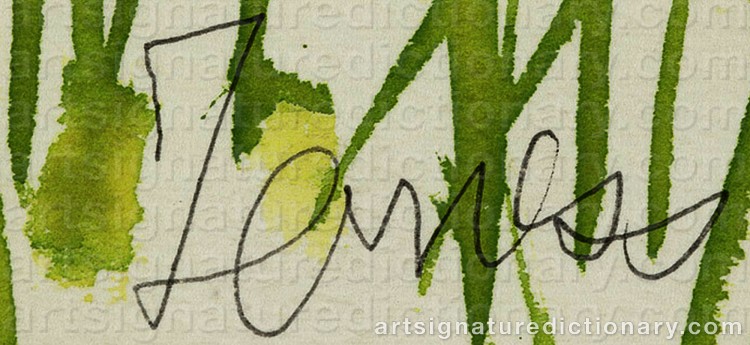 Signature by Milford ZORNES