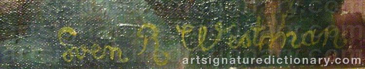 Signature by Sven WESTMAN