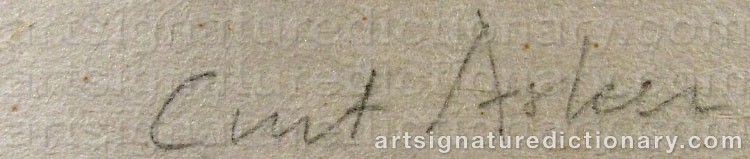 Signature by Curt ASKER