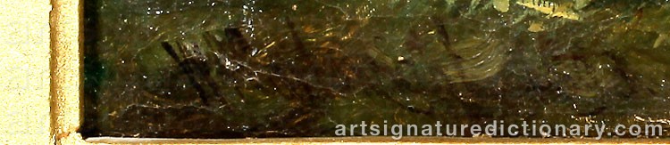 Signature by William P. CARTWRIGHT