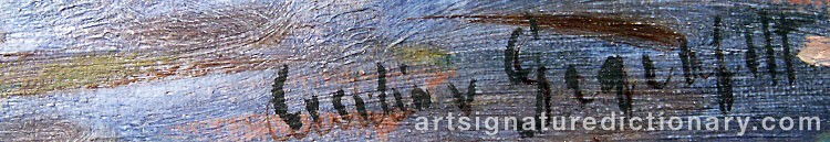 Signature by Cecilia Von GEGERFELT-OLANDER