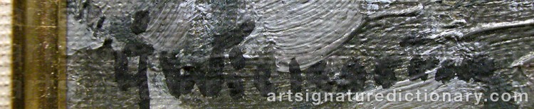 Signature by Åke WICKSTRÖM