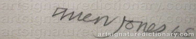 Signature by Allen JONES