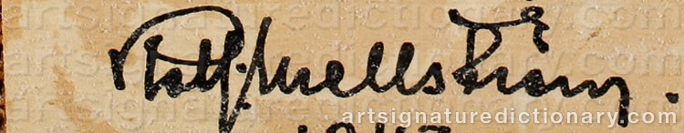 Signature by Rolf MELLSTRÖM