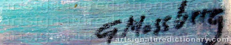 Signature by Gunnar MOSSBERG