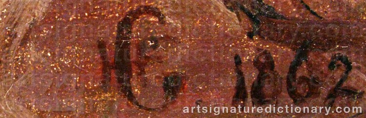 Signature by Hans Fredrik GUDE