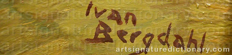 Signature by Ivan BERGDAHL