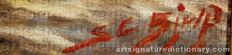 Signature by Sören Christian BJULF
