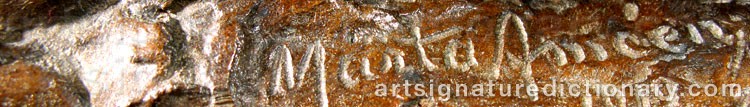 Signature by Märta AMÉEN