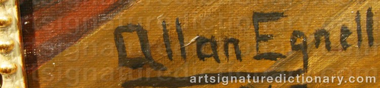 Signature by Allan EGNELL