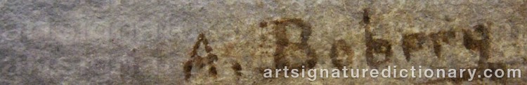 Signature by Anna BOBERG