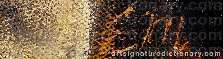 Authentic signature by Eemu MYNTTI on  artwork