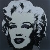 Close-up details showing Andy WARHOL signature forgery characteristics
