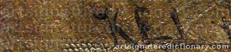 Signature by Karl Emanuel JANSSON