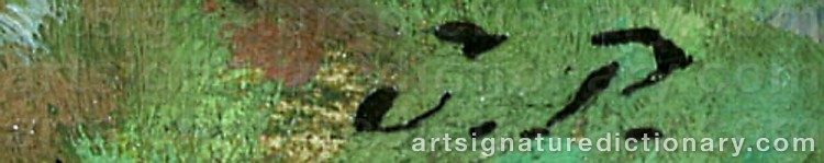 Signature by Julius PAULSEN