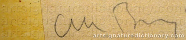 Signature by Olle BORG