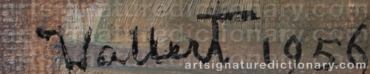 Signature by Axel WALLERT