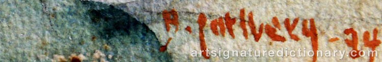Signature by Bengt CARLBERG