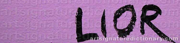 Signature by Lior ‘Lior’ RON