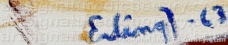 Signature by Erling ‘Erling J’ JOHANSSON