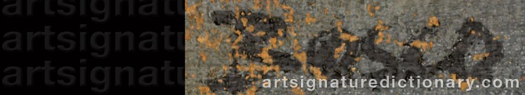 Signature by Pierre BOSCO