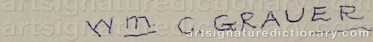 Signature by William C. GRAUER
