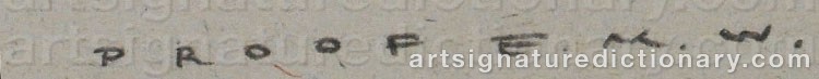 Authentic signature by Earl Marshawn WASHINGTON on artwork