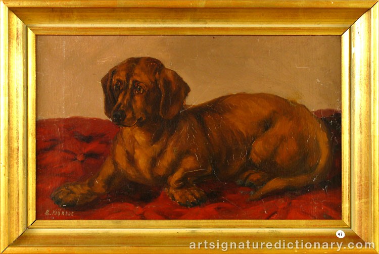 Close-up details showing Carl Fredrik KIÖRBOE signature forgery characteristics