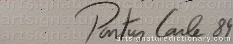 Signature by Pontus CARLE