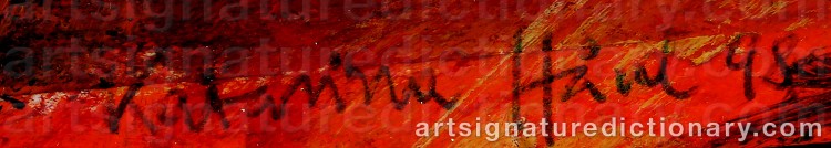 Signature by Katarina HÅRD