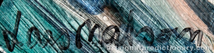 Signature by Lars MATSON