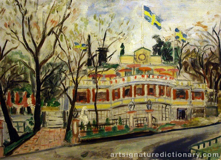 Close-up details showing Olle OLSSON HAGALUND signature forgery characteristics