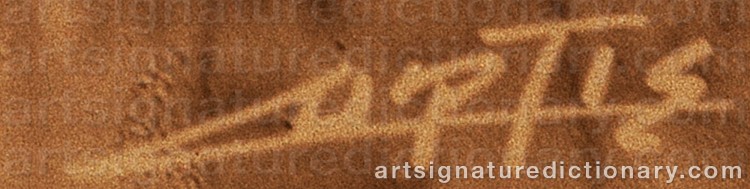 Authentic signature by Edward Sheriff CURTIS on Painting/Watercolour artwork