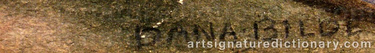 Signature by Dana BILDE
