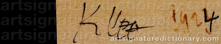 Signature by Paul KLEE