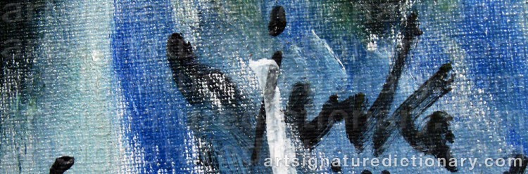 Signature by Erik JERKEN