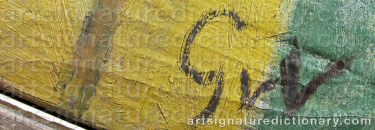 Signature by Geer Van VELDE