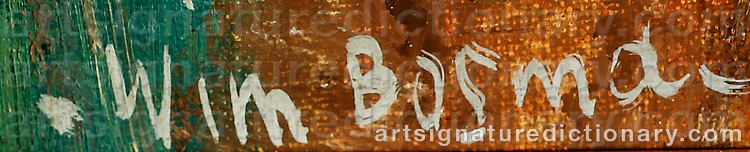 Signature by Wim BOSMA