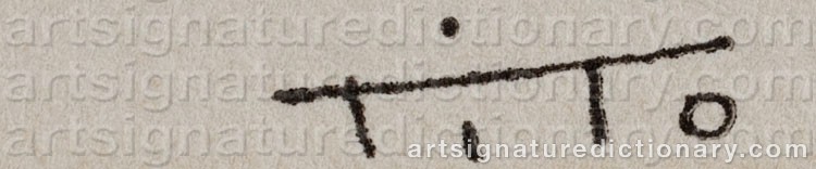 Signature by Ettore TITO