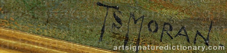 Signature by Thomas MORAN