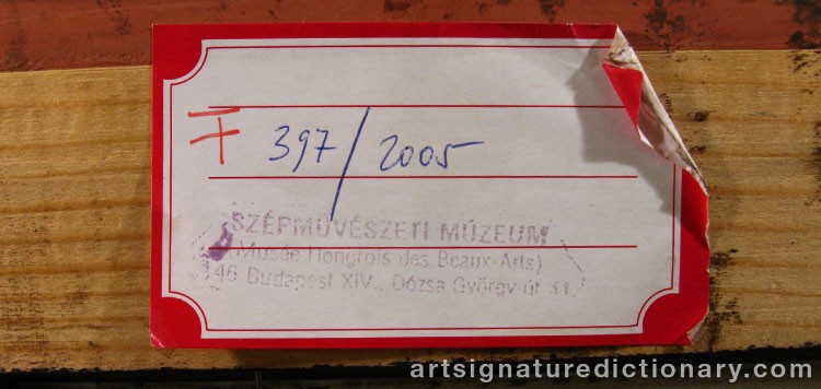 Close-up details showing Georges BRAQUE signature forgery characteristics