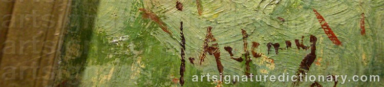 Signature by John ARSENIUS