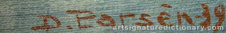 Signature by David PARSEN