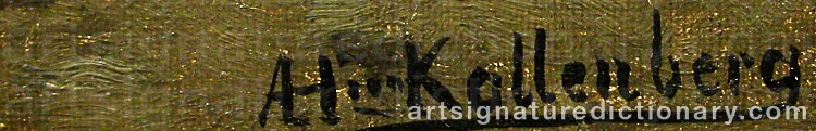 Signature by Anders KALLENBERG