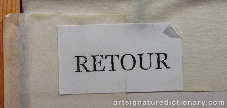 Close-up details showing Willem DOOYEWAARD signature forgery characteristics