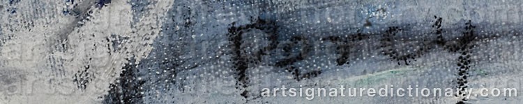 Signature by Arthur PERCY