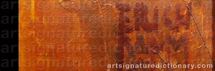 Signature by Erik LAMM